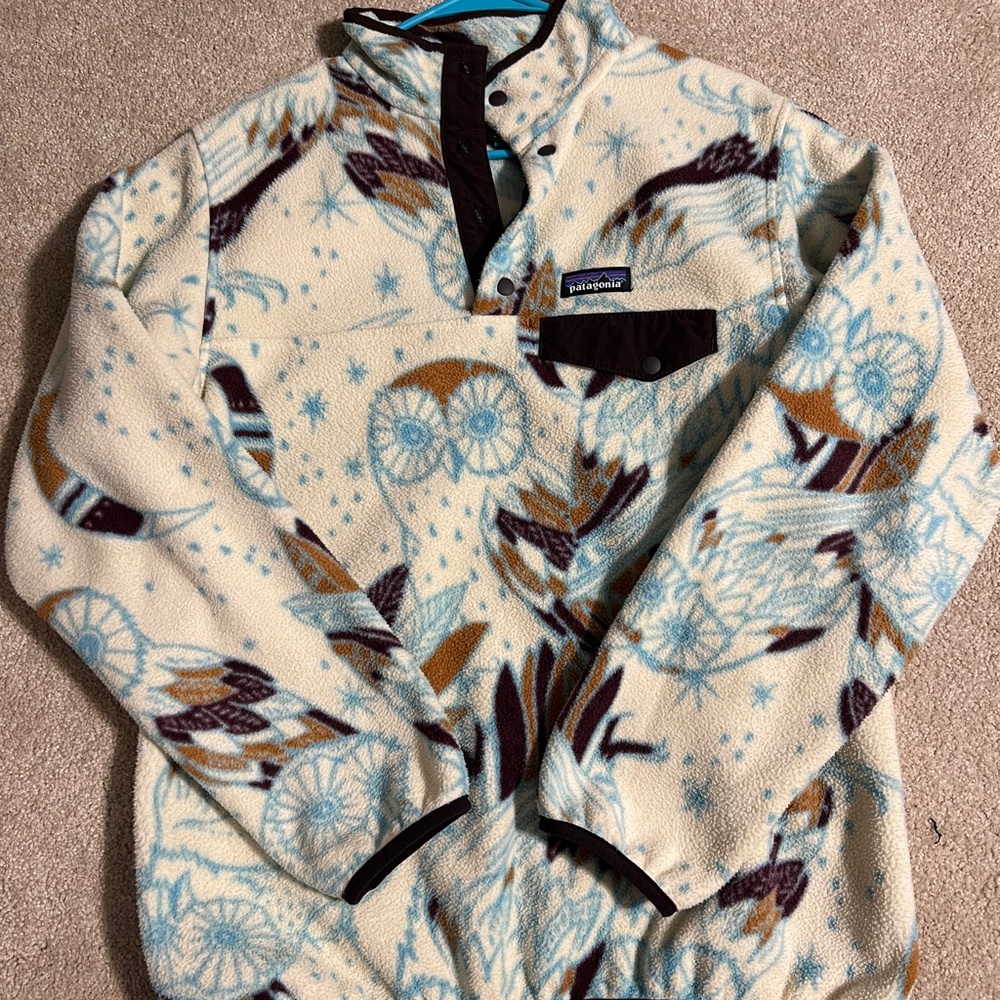 Rare Patagonia Owl Synchilla